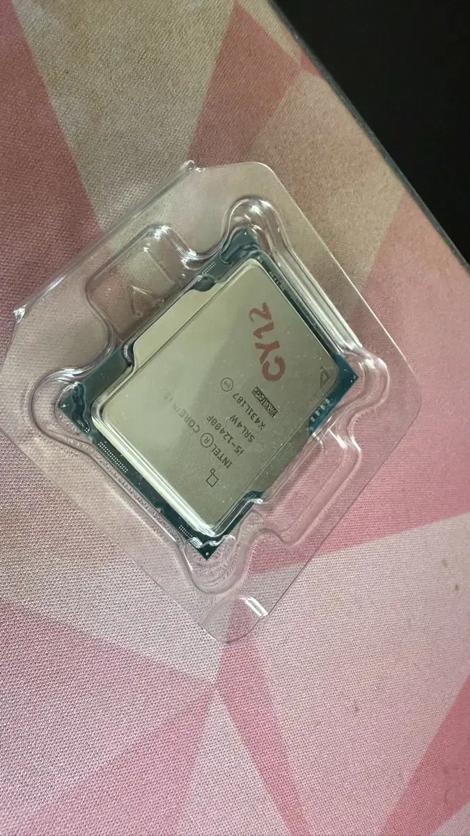 Intel i5-12400f(벌크) 판매합니다